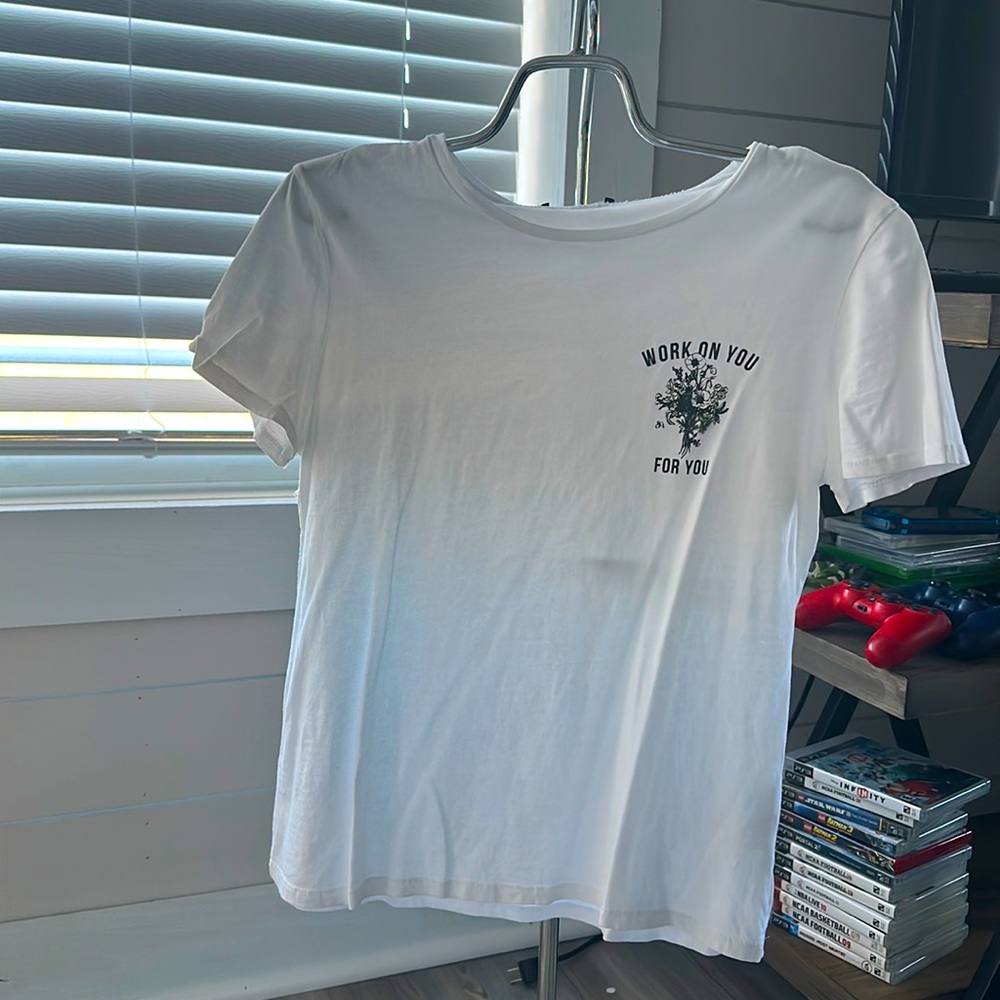 Zara white t shirt